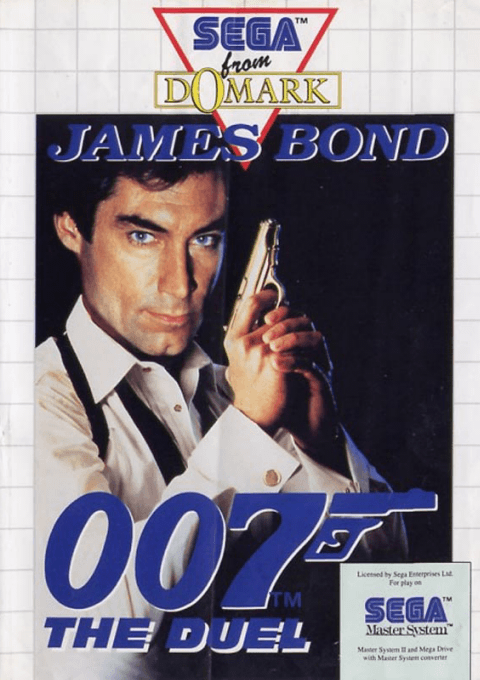 James Bond 007 The Duel box art for Sega Master System